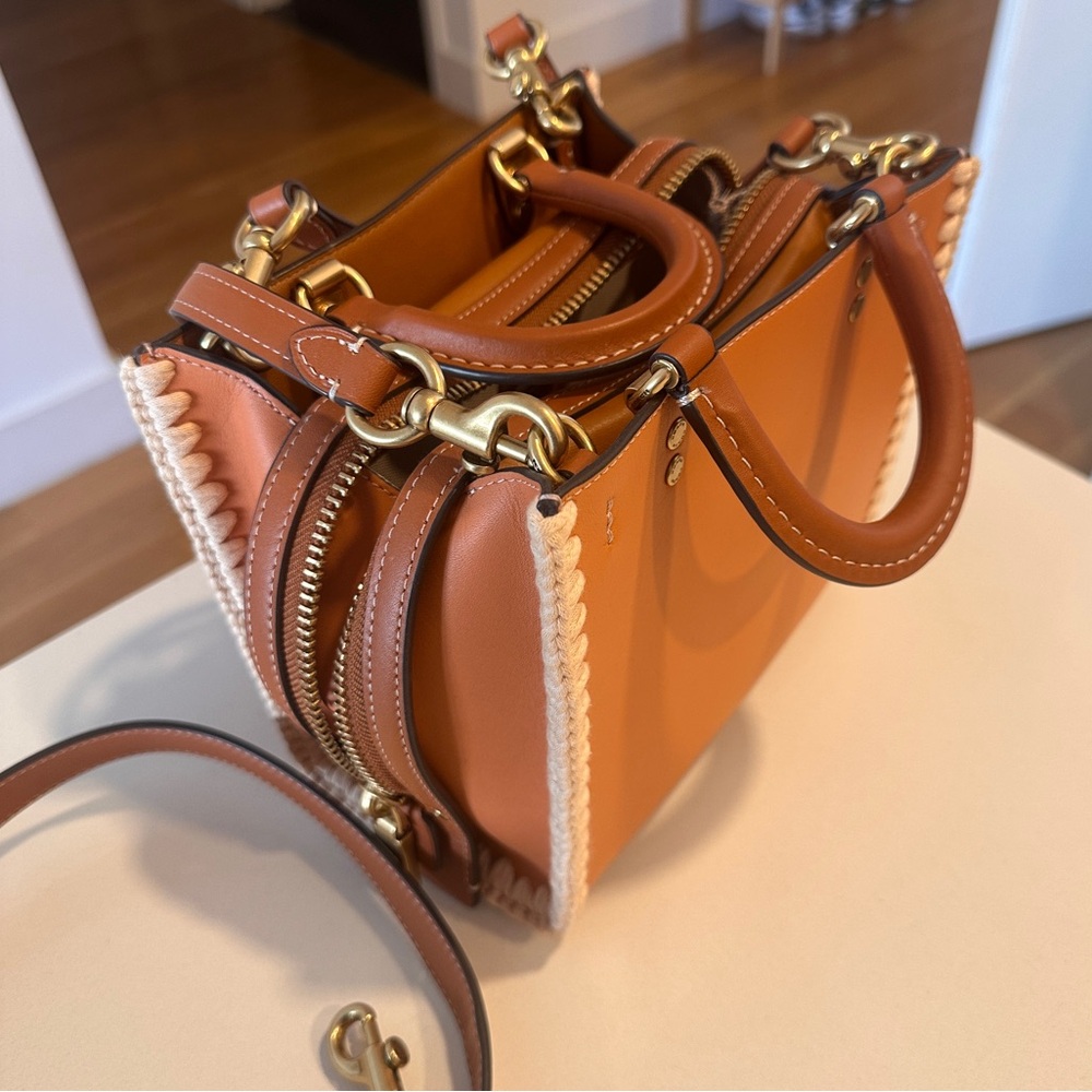 NWOT Coach Rogue 20 with Crochet - Picture 5 of 11